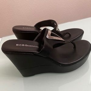 Y2K sandal wedges